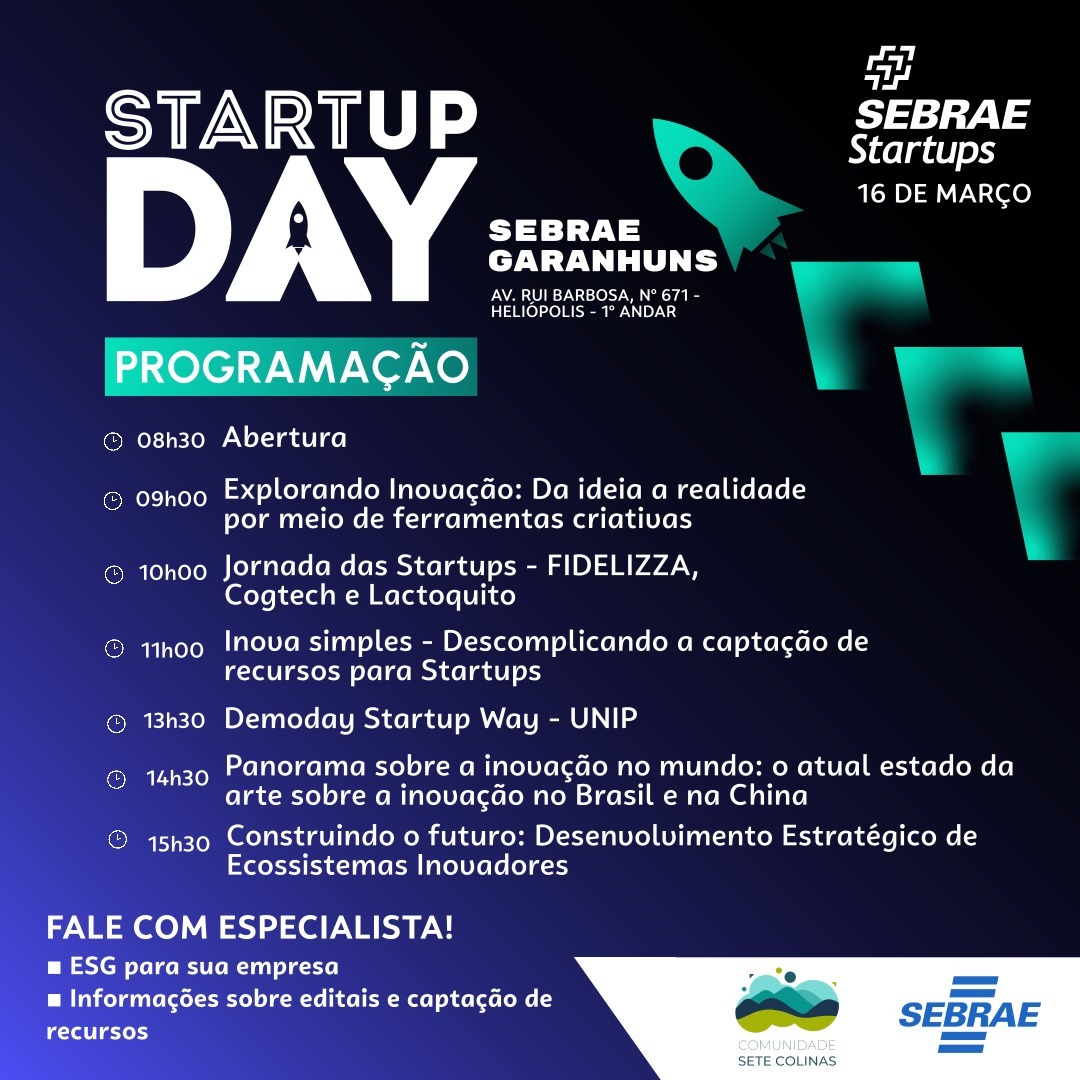 10ª edição do Startup Day é realizado em Caruaru e Garanhuns