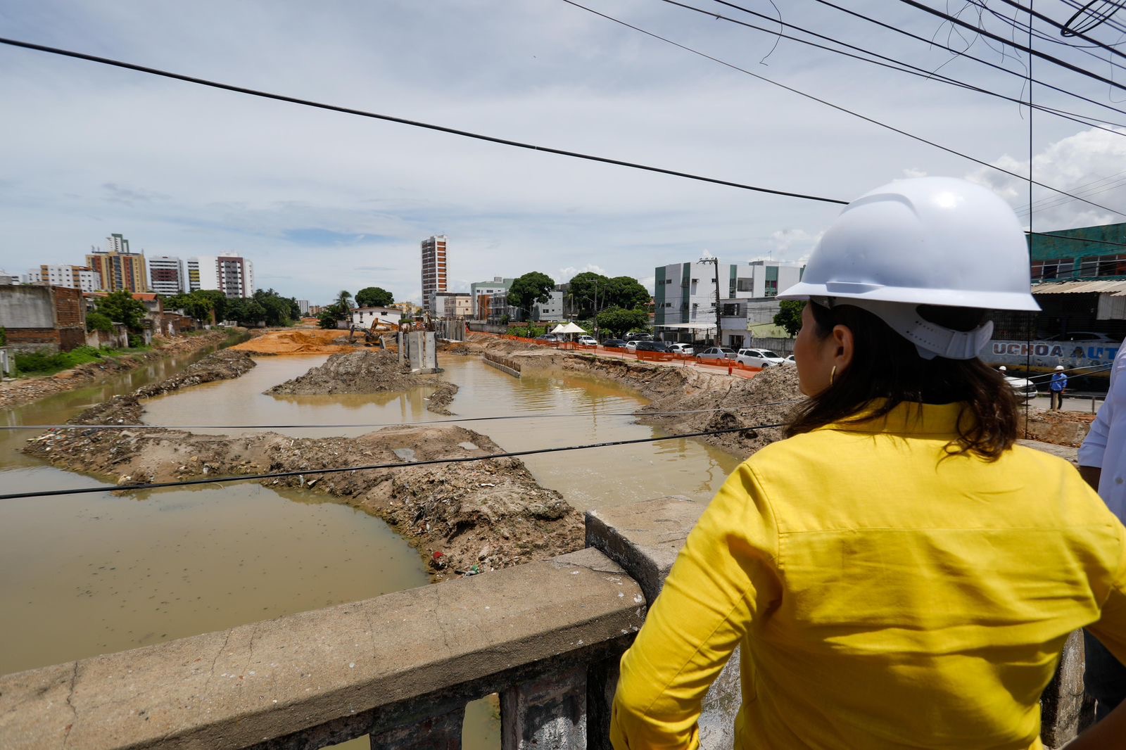 Priscila Krause Vistoria Obras Do Canal Do Fragoso