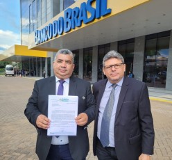 Em Brasília, Prefeito de Machados articula a reativação do Banco do Brasil