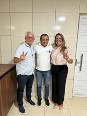 Albino da Click recebe apoio do prefeito Antônio Cassiano para disputar a Prefeitura de Condado