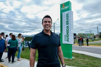 Rodrigo Pinheiro se fortalece após uma série de inaugurações para a população de Caruaru