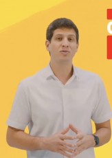 Em vídeo, João Campos pede voto para Ângela Coutinho 