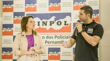 Raquel se reúne sindicatos das polícias Civil e Científica e diz que segurança pública precisa recomeçar em Pernambuco