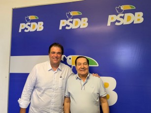 Izaías Régis visita presidente estadual do PSDB e reforça compromisso com o partido para as eleições