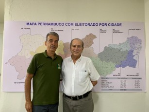 Coronel Alberto Feitosa recebe apoio do deputado estadual, Romário Dias 