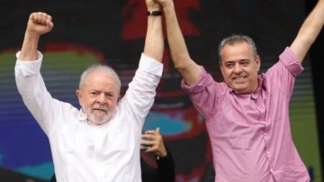 No guia de estreia, Lula grava mensagem e ressalta parceria com Danilo Cabral