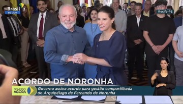 Raquel Lyra e Lula assinam acordo de gestão compartilhada do Arquipélago de Fernando de Noronha