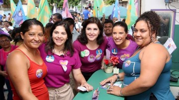 Tebet faz críticas ao voto útil em visita ao Recife