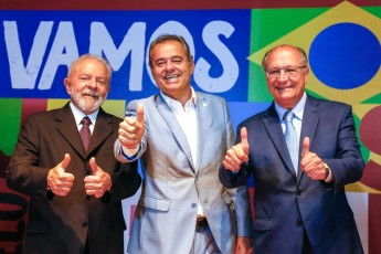 Danilo encontra Lula e Alckmin em Brasília