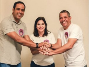 Keko do Armazém e o deputado eleito, Jeferson Timóteo, declaram apoio a Raquel Lyra