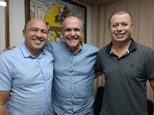 Dueire se reúne com prefeito de Araçoiaba