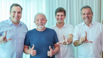 Marília se reúne com Danilo, Paulo Câmara e João Campos durante café da manhã com Lula