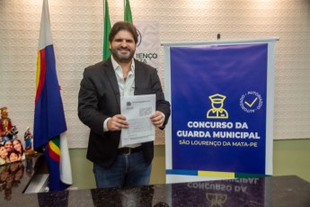 Labanca anuncia concurso público para Guarda Municipal de São Lourenço da Mata