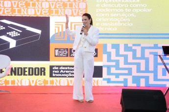 Márcia Conrado prestigia a abertura da Arena de Inovação do Sebrae