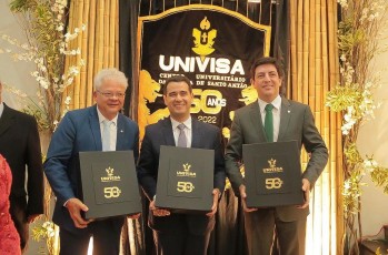 Em Vitória, Joaquim Lira participa da celebração dos 50 anos da UNIVISA