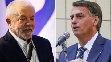 Na pesquisa Ipec, Lula continua na liderança com 44% e Bolsonaro com 32% 