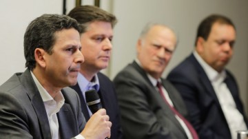 Presidentes do MDB, PSDB, Podemos e Cidadania se reúnem em Brasília para discutir federação