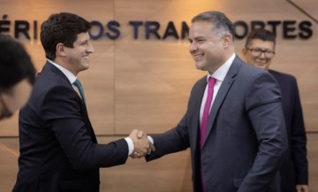 Em encontro com João Campos, ministro Renan Filho anuncia investimentos na BR-101 e viabilidade do Arco Metroplitano