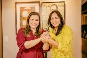 Marília Arraes recebe apoio de Rogéria Martins (PP), candidata a prefeita de Itaíba em 2020 
