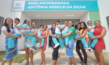 Prefeita Célia Sales entrega creche para 400 crianças em Ipojuca 