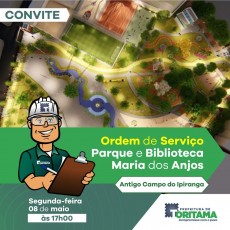 Prefeitura de Toritama vai assinar Ordem de Serviço para construção do Parque e Biblioteca Maria dos Anjos