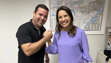 Raquel Lyra anuncia pré-candidatura a federal de Bruno Ribeiro, ex-vereador de Carpina