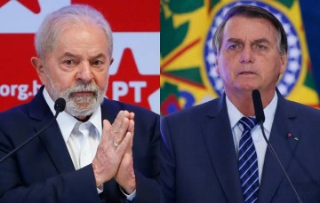 DataFolha: Lula chega a 48%, Bolsonaro 33%