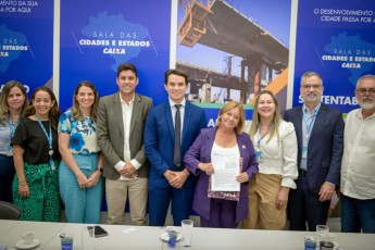 Nadegi e Silvio Costa Filho asseguram R$ 30 milhões para investimentos em obras pra Camaragibe 