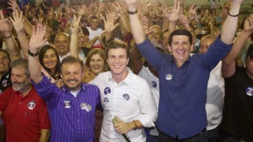  Miguel Coelho e Lisandro realizam grande ato político em Salgueiro