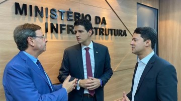 Gilson e Anderson Ferreira asseguram investimento de R$55 milhões para aeroporto de Fernando de Noronha