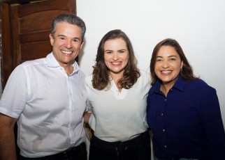 Marília Arraes recebe apoio de Ridete Pellegrino, prefeita de Jaqueira