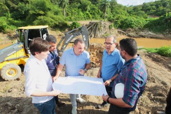 Prefeitura do Jaboatão inicia reconstrução da ponte do Engenho Santana