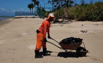 Prefeitura do Paulista efetua  monitoramento de fragmentos de óleo nas praias 
