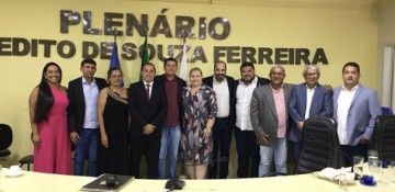 Robério Feitosa é empossado vereador na Câmara Municipal de Glória do Goitá 