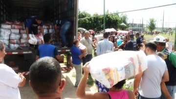 5 mil cestas básicas são distribuídas para famílias em situação de vulnerabilidade em Jaboatão