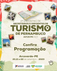 Arcoverde sediará Encontro de Secretários e Dirigentes de Turismo de Pernambuco