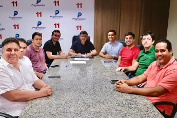 Deputados estaduais do PP declaram apoio ao deputado Joaquim Lira para vaga do TCE