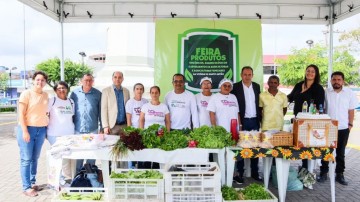 Prefeitura realiza feira de produtos da agricultura familiar em Vitória de Santo Antão