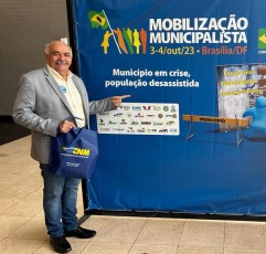 Prefeito de Passira participa de Mobilização Municipalista em Brasília 