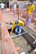 Prefeitura do Recife realiza obra de pavimentação e drenagem no Porto da Madeira