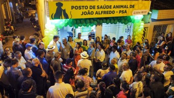 Zé Martins inaugura Posto de Saúde Animal de João Alfredo