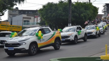O prefeito Zé Martins realiza entregas em João Alfredo ao longo do fim de semana