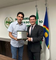Silvio Costas Filho recebe homenagem da Defensoria Pública 