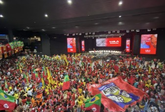 Tudo pronto para o evento de Lula e Danilo no Recife 