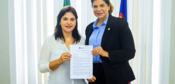 Deputada Socorro Pimentel se reúne com Priscila Krause e leva demandas à vice-governadora