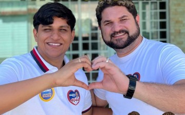 Júnior de Irmã Teca lança pré-candidatura a prefeitura de Itapissuma e anuncia sua vice