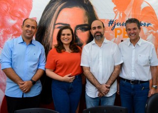Marília Arraes recebe apoio de Xisto Freitas, prefeito de Aliança