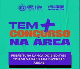 Prefeitura de Abreu e Lima lança dois editais para concurso público 
