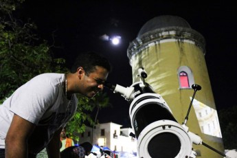 Lua Azul poderá ser vista no Observatório Astronômico do Alto da Sé, nesta quarta