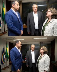 Paulo Jucá e Evandro Valadares se reunem com Teresa Leitão para buscar recursos para São José do Egito